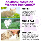 15-In-1 Cat Vitamins - Coat and Skin Support Nutriamazonia - nutriamazonia