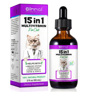 15-In-1 Cat Vitamins - Coat and Skin Support Nutriamazonia - nutriamazonia