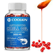 Antarctic Krill Oil - Heart Health Support Coolkin Adults - nutriamazonia