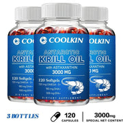 Antarctic Krill Oil - Heart Health Support Coolkin Adults - nutriamazonia