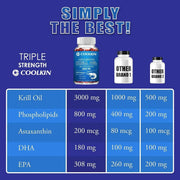 Antarctic Krill Oil - Heart Health Support Coolkin Adults - nutriamazonia