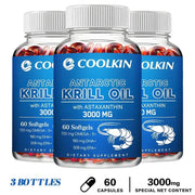 Antarctic Krill Oil - Heart Health Support Coolkin Adults - nutriamazonia