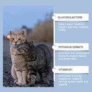 Cat Vitamin Drops - Immune Support Yegbong For Cats - nutriamazonia
