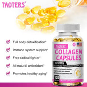 Collagen - 3200mg High-Potency Taoters Adults Radiant - nutriamazonia
