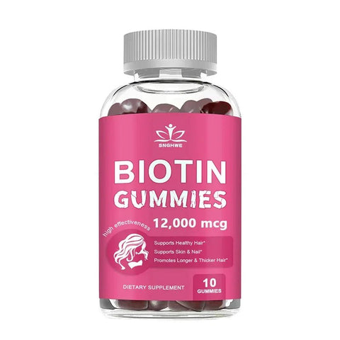 Collagen Biotin Gummies - Supports Radiant Skin, Hair And Nails Nutriamazonia Adults Glow - nutriamazonia