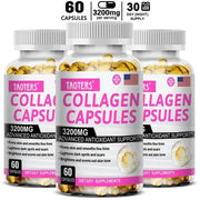Collagen Capsules - 3200mg High Potency Taoters Adults Glow - nutriamazonia