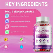 Collagen Peptides - Nourishes Skin Hair Nails - nutriamazonia