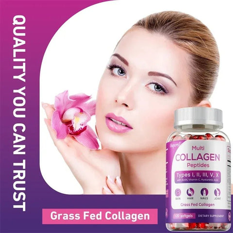 Collagen Peptides - Nourishes Skin Hair Nails - nutriamazonia