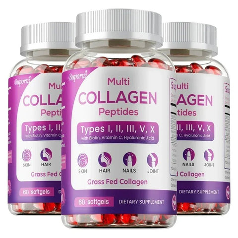 Collagen Peptides - Nourishes Skin Hair Nails - nutriamazonia