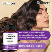 Collagen - Supports Skin Hair Nails Joints Balincer Adults - nutriamazonia