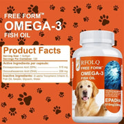 Dog Fish Oil Softgels - Joint Health, Mobility And Coat Support Nutriamazonia Dogs Premium - nutriamazonia