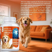 Dog Fish Oil Softgels - Joint Health, Mobility And Coat Support Nutriamazonia Dogs Premium - nutriamazonia