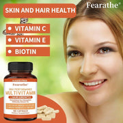 FearatheCharge Multivitamin - Immunity And Hair Growth - nutriamazonia