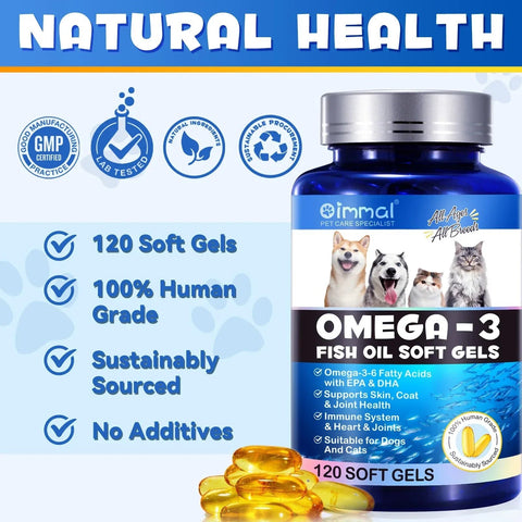 Fish Oil Omega-3 - Supports Joint Health Vitality - nutriamazonia