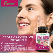 Glutathione Collagen - Skin Health Support Daitea Adults - nutriamazonia