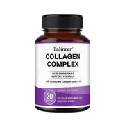 Hydrolyzed Collagen Capsules - Hair Nails Support Glow - nutriamazonia