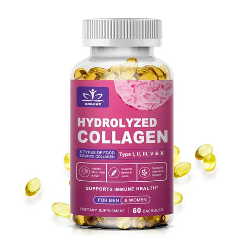 Hydrolyzed Collagen - Supports Skin and Hair For Women Glow - nutriamazonia