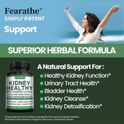 Kidney Health - Urinary Tract Support Bcuelov Unisex Daily - nutriamazonia