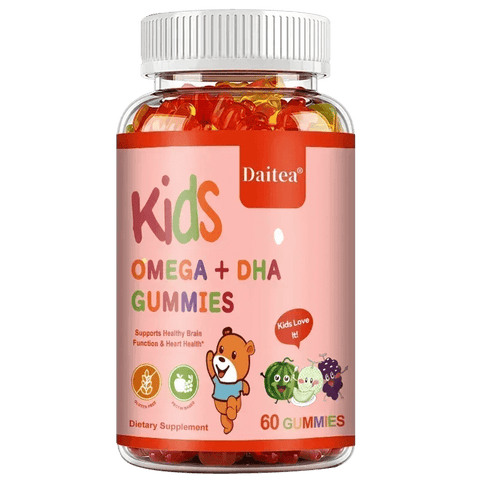 Kids Omega DHA Gummies - Brain Health And Daily Energy Daitea Kids Boost - nutriamazonia