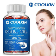 Krill Oil - 3000mg Omega3 For Heart Joints Coolkin - nutriamazonia