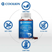 Krill Oil - 3000mg Omega3 For Heart Joints Coolkin - nutriamazonia