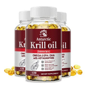 Krill Oil Astaxanthin DHA Omega3 - No Fishy Taste - nutriamazonia
