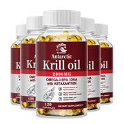 Krill Oil Astaxanthin DHA Omega3 - No Fishy Taste - nutriamazonia
