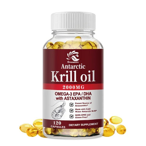 Krill Oil Astaxanthin DHA Omega3 - No Fishy Taste - nutriamazonia