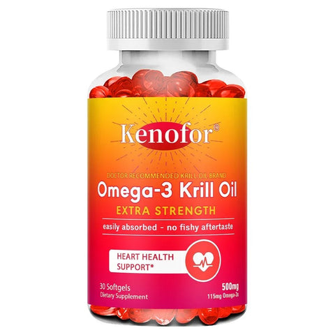 Krill Oil Omega-3 - Joint Health Support Kenofor - nutriamazonia