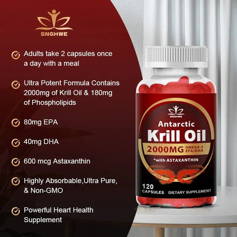 Krill Oil - Supports Joint Health Nutriamazonia - nutriamazonia