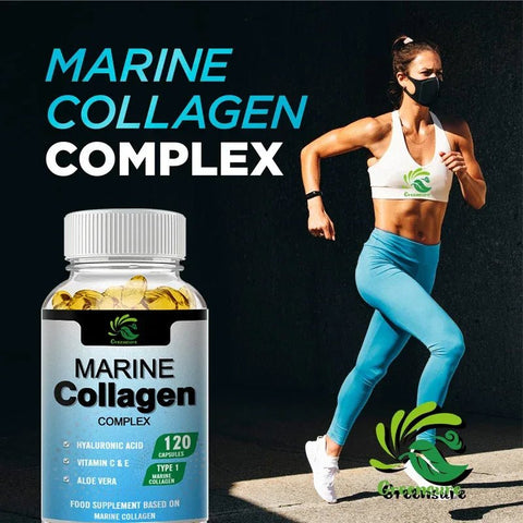 Marine Collagen Capsules - Joint Support Greensure Ultra - nutriamazonia