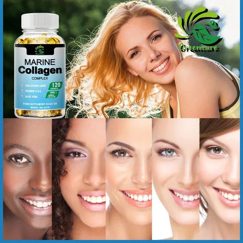 Marine Collagen Capsules - Joint Support Greensure Ultra - nutriamazonia