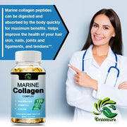 Marine Collagen Capsules - Joint Support Greensure Ultra - nutriamazonia