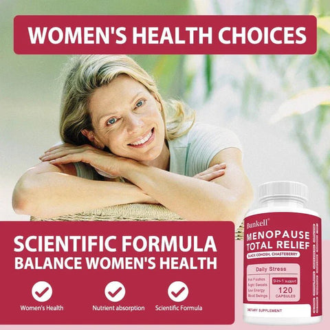 Menopause Relief - Eases Hot Flashes Bcuelov Women Natural - nutriamazonia