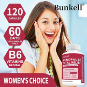 Menopause Relief - Eases Hot Flashes Bcuelov Women Natural - nutriamazonia