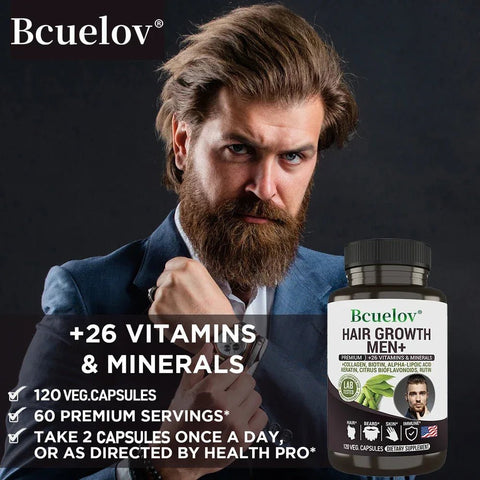 Mens Multivitamin - All-In-One Daily Health Bcuelov Men Vital - nutriamazonia