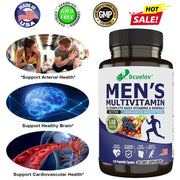 Mens Multivitamin - Daily Energy And Vitality Support Nutriamazonia Men PowerBoost - nutriamazonia