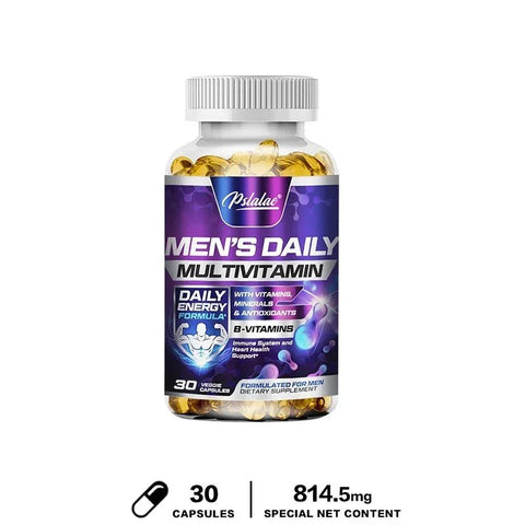 Mens Multivitamin - Energy Support PslalaeCharge Men Vital - nutriamazonia