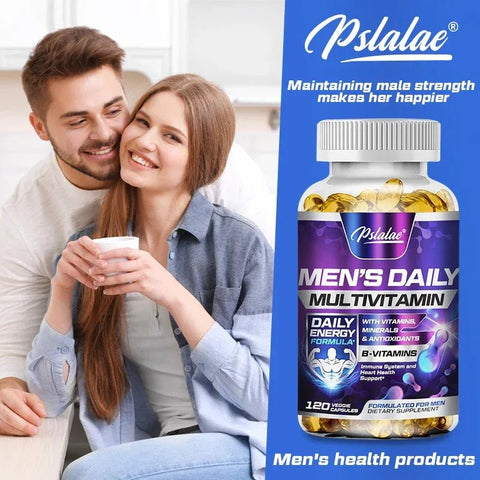 Mens Multivitamin - Energy Support PslalaeCharge Men Vital - nutriamazonia