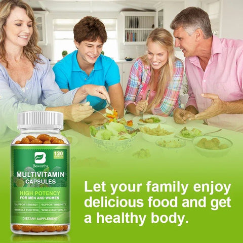Multivitamin Capsules - Brain Health Boost Beworths - nutriamazonia