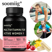 Multivitamin For Women - Digestive Health And Bone Health - nutriamazonia