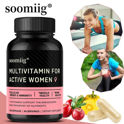 Multivitamin For Women - Digestive Health And Bone Health - nutriamazonia