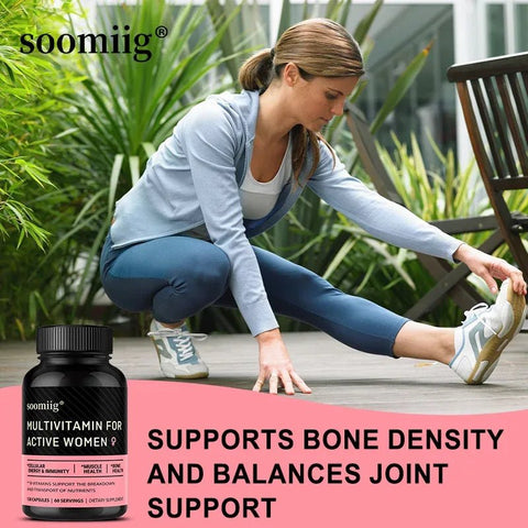 Multivitamin For Women - Digestive Health And Bone Health - nutriamazonia