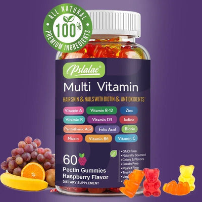 Multivitamin Gummies - Energy Boost And Immune Support Nutriamazonia Adults Vitality - nutriamazonia