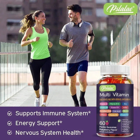 Multivitamin Gummies - Energy Boost And Immune Support Nutriamazonia Adults Vitality - nutriamazonia