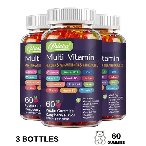 Multivitamin Gummies - Hair Skin Nails Immunity Boost - nutriamazonia