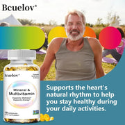 Multivitamin - Supports Immunity And Hair Skin Nails Bcuelov Active Adults Vitality - nutriamazonia