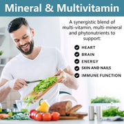 Multivitamin - Supports Immunity And Hair Skin Nails Bcuelov Active Adults Vitality - nutriamazonia