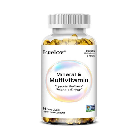 Multivitamin - Supports Immunity And Hair Skin Nails Bcuelov Active Adults Vitality - nutriamazonia