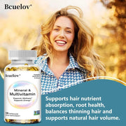 Multivitamin - Supports Immunity And Hair Skin Nails Bcuelov Active Adults Vitality - nutriamazonia